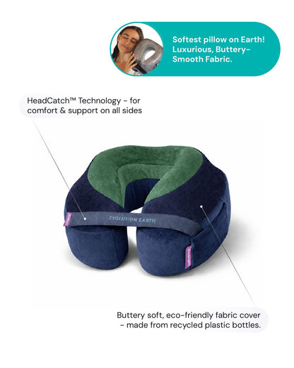 Evolution Earth Deluxe Neck Pillow - Cabeau